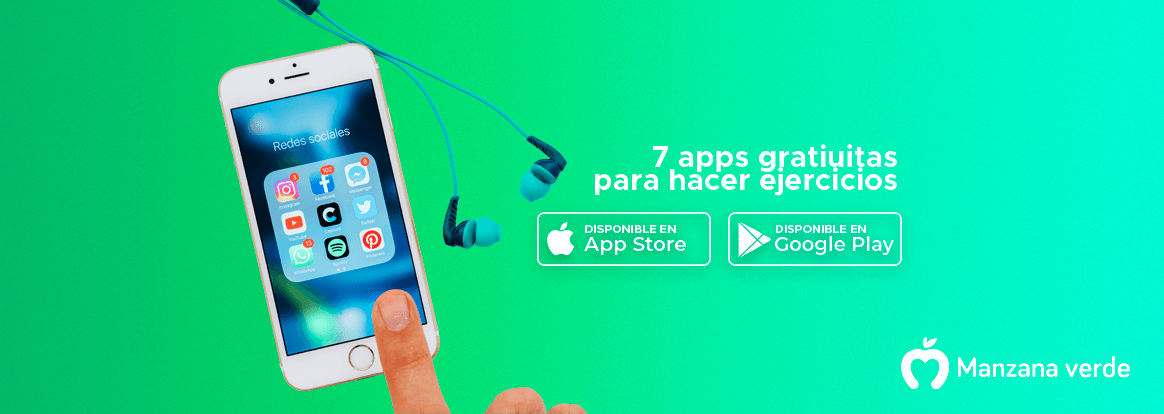 aplicaciones gratuitas de ejercicios Manzana Verde