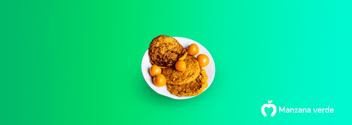 Receta de tortitas de avena y zanahoria