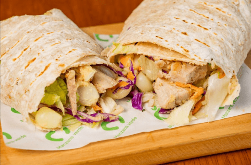 Wrap Hummus Delight .