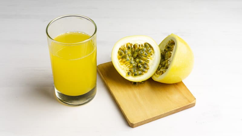 Agua de maracuyá