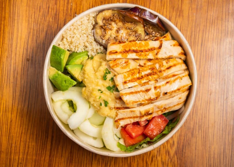 Bowl Chicken shawarma