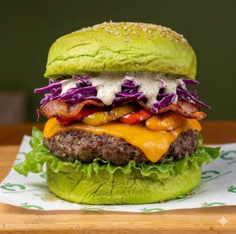 Hamburguesa Fit Smoke Crunch