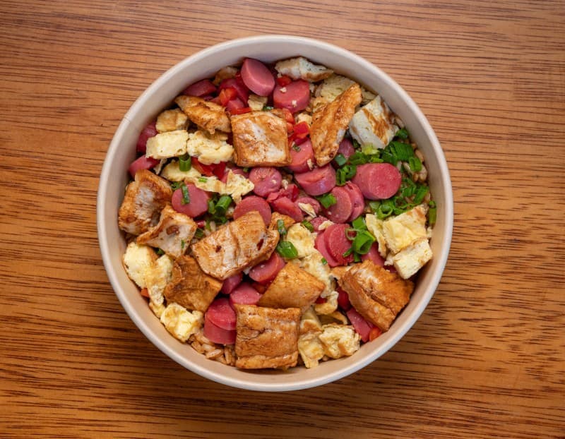 Arroz chaufa.