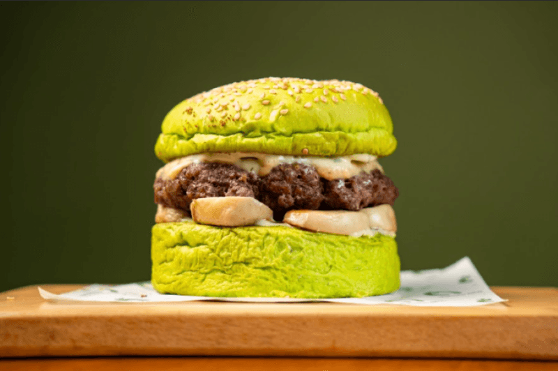 Green Burger.