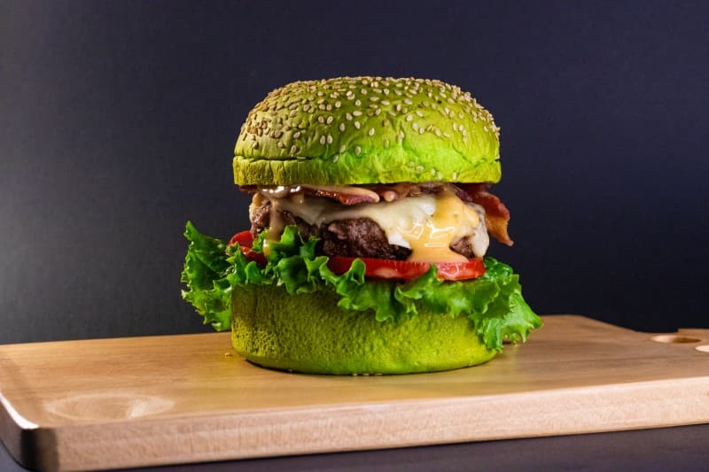 Bacon cheese burger