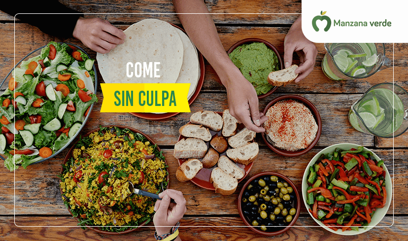 come sin culpa manzana verde