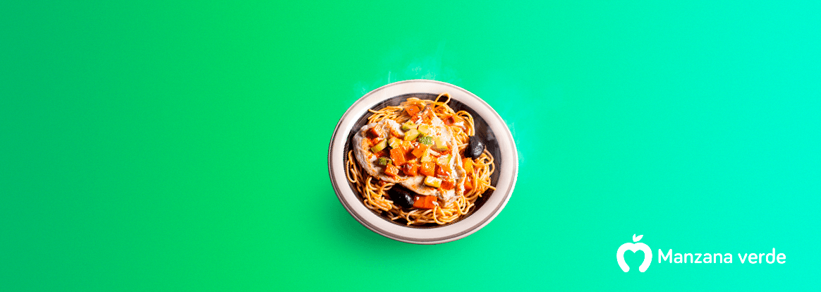 receta de pasta napolitana comida saludable mexicana