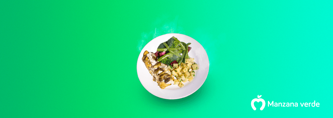 receta de pollo en salsa de champiñones