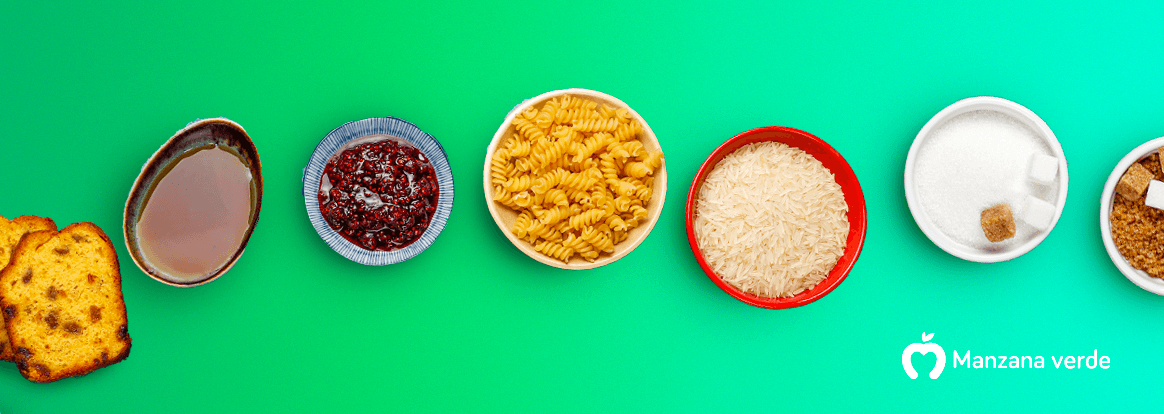 ¿Qué alimentos tienen carbohidratos?
