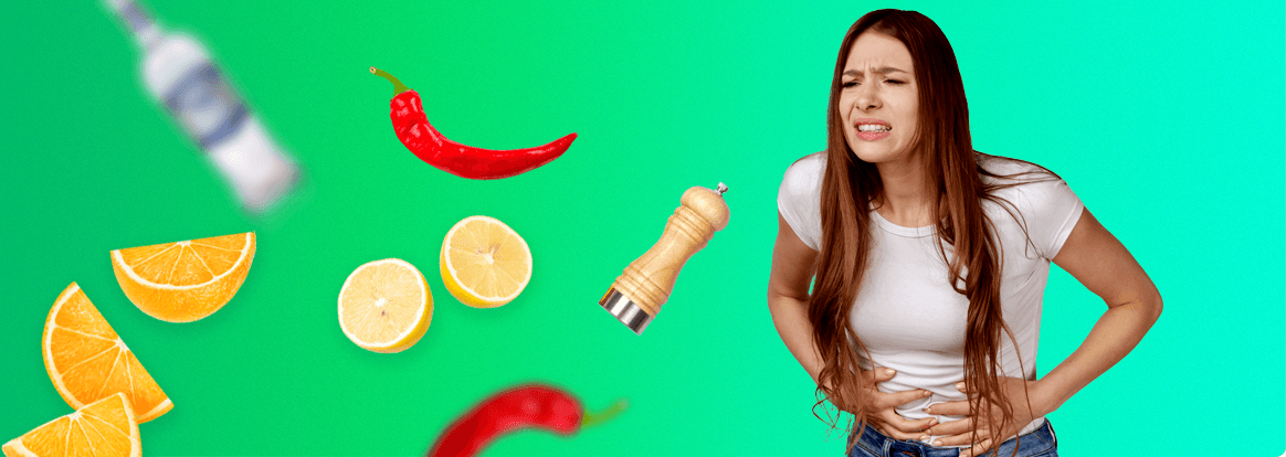 Alimentos que debes evitar si tienes gastrits