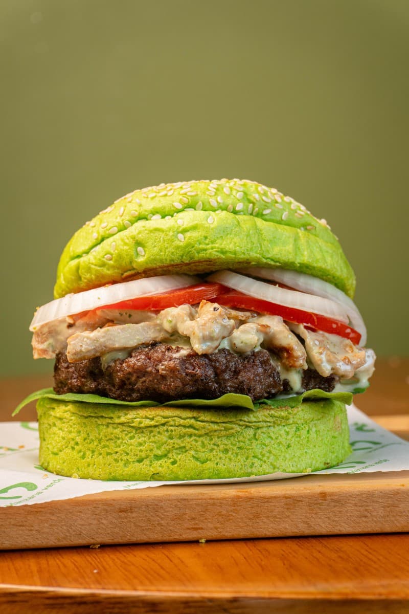 Chilli Pepper Burger.