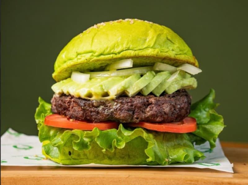 Avocado Burger.