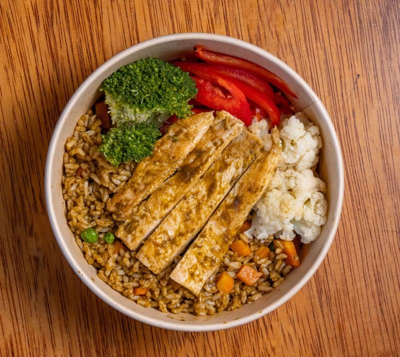 Arroz con pollo.