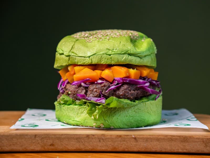Hamburguesa Carrot Fit