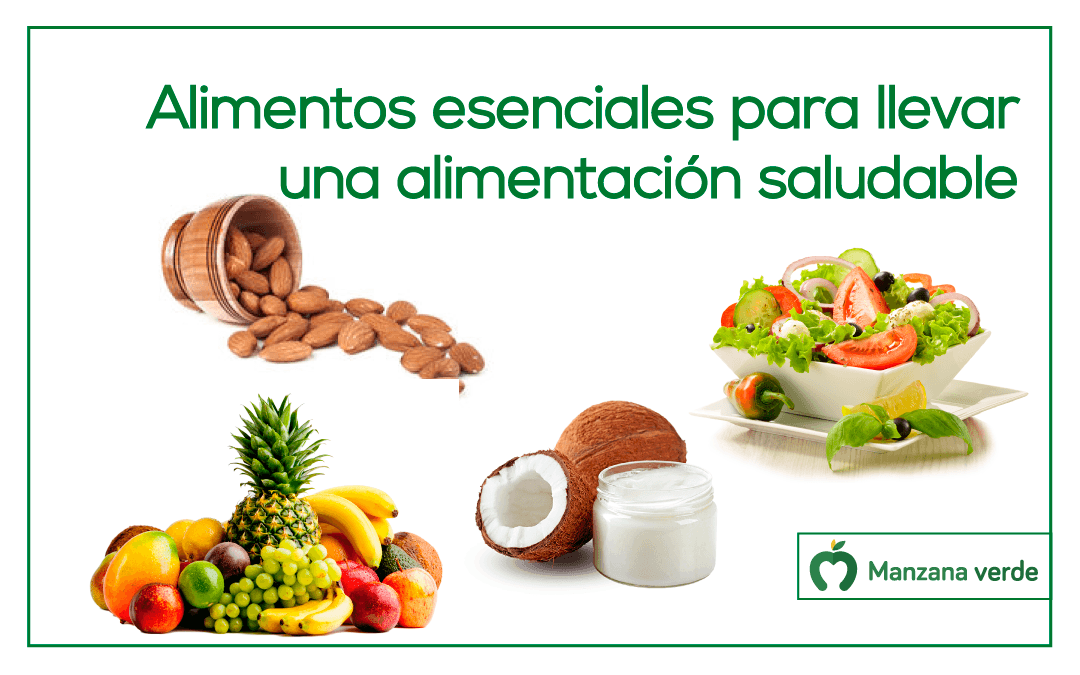 alimentos esenciales llevar una alimentacion saludable