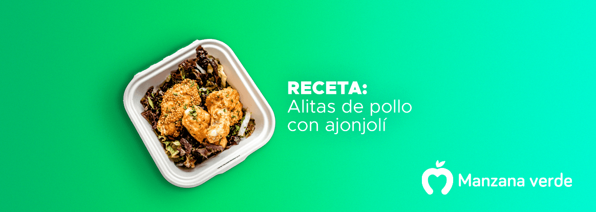 Receta de alitas de pollo con ajonjoli